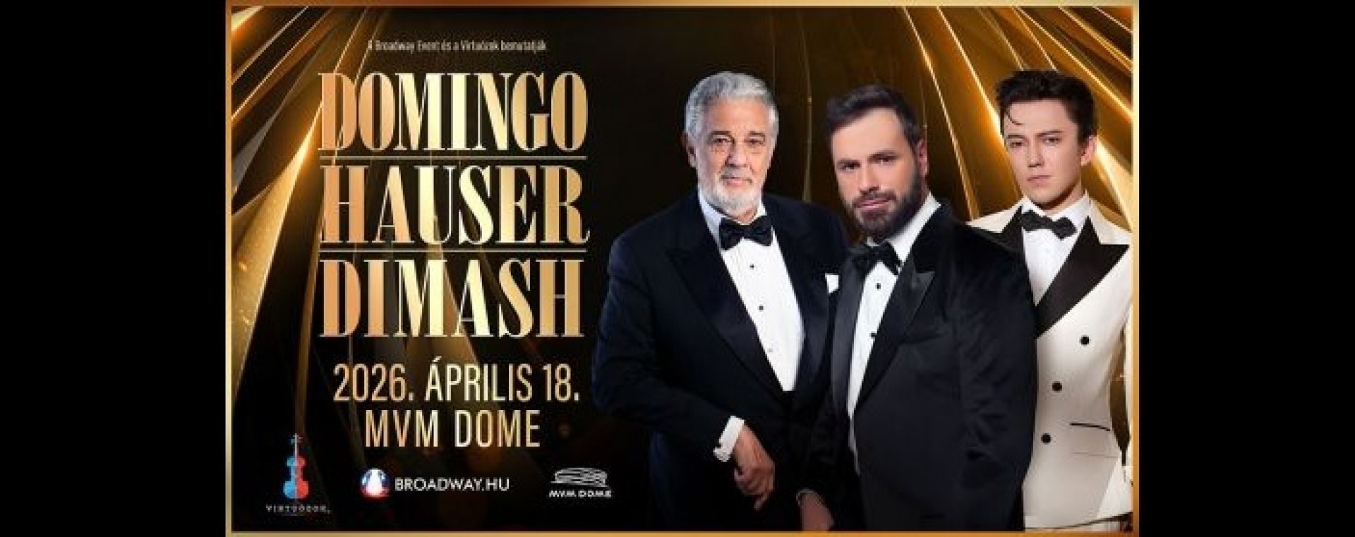 Domingo, Hauser, Dimash