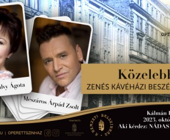 Closer – Musical Coffeehouse Talk with Ágota Siménfalvy and Zsolt Árpád Mészáros