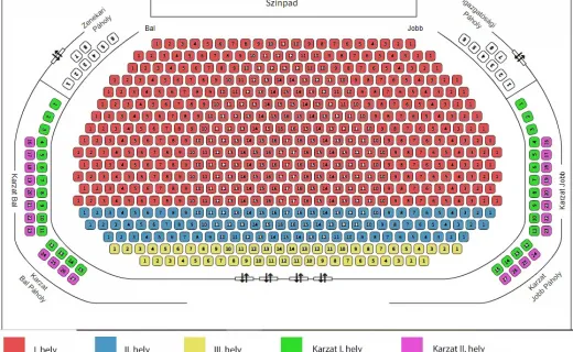 Pianta dei posti del Teatro RaM-ArT