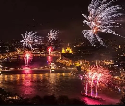 Crucero por Danubio en Budapest y fiesta de fin de año con cena